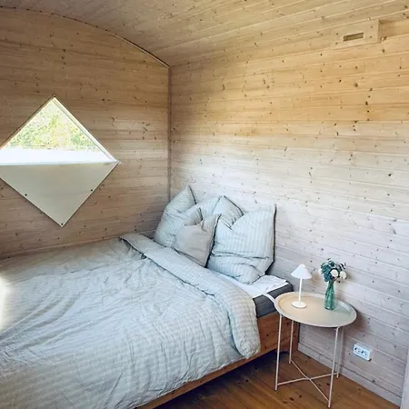 مكان تخييم Tiny House Mit Pferdeblick Travenhorst